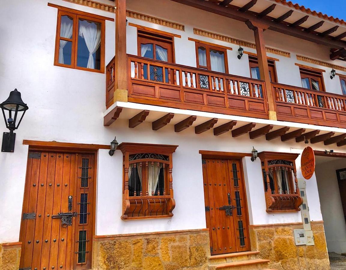 Hospedería Santa Ana Hotel Villa de Leyva Exterior foto